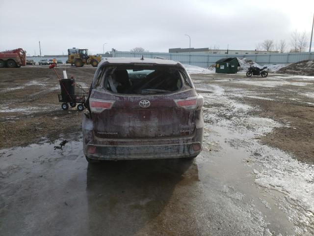 Photo 6 from auction – 2014 TOYOTA HIGHLANDER with VIN 5TDBKRFH3ES022597