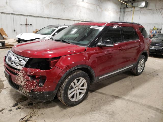 FORD EXPLORER X 2018 with VIN 1FM5K8D85JGC91405 - Photo from auction
