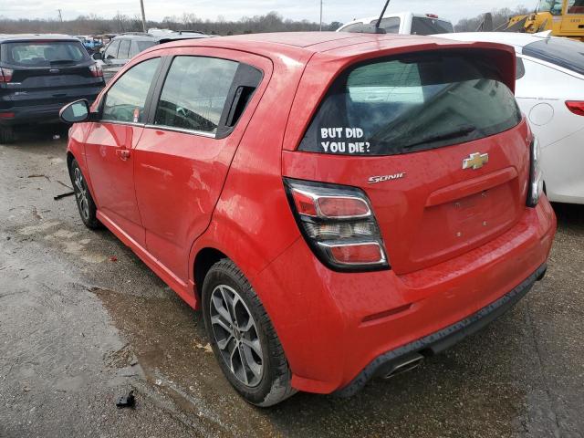 Photo 2 from auction – 2017 CHEVROLET SONIC LT with VIN 1G1JD6SHXH4100392