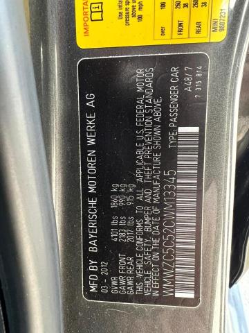 Photo 10 from auction – 2012 MINI COOPER S C with VIN WMWZC5C52CWM13345