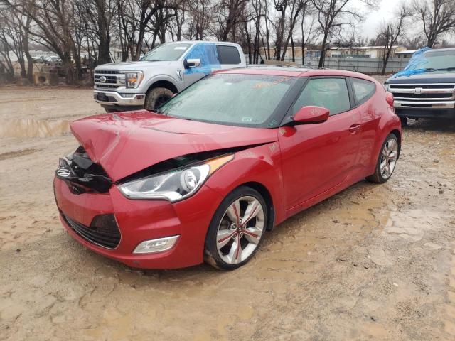 HYUNDAI VELOSTER 2013 with VIN KMHTC6AD4DU085959 - Photo from auction