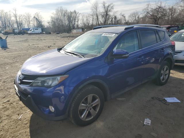 TOYOTA RAV4 XLE 2015 with VIN 2T3RFREV3FW379899 - Photo from auction