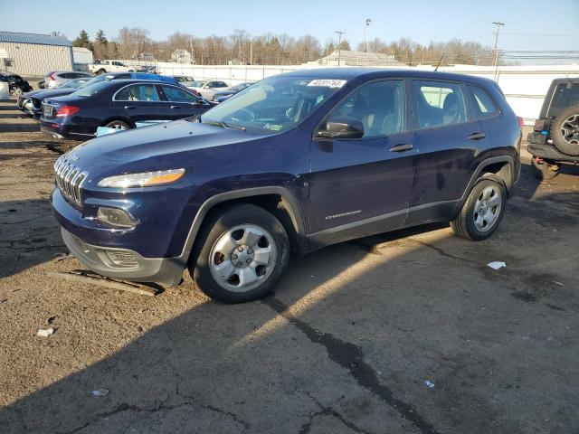 JEEP CHEROKEE S 2014 with VIN 1C4PJLAB2EW313665 - Photo from auction