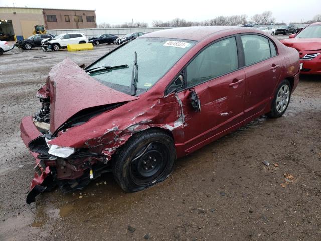 HONDA CIVIC LX 2010 with VIN 2HGFA1F53AH542840 - Photo from auction