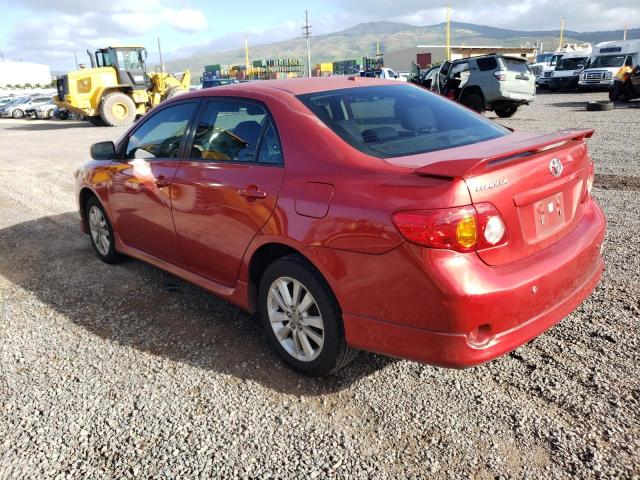 Photo 2 from auction – 2009 TOYOTA COROLLA BA with VIN 1NXBU40EX9Z093725