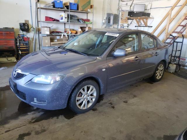 MAZDA 3 I 2008 with VIN JM1BK32FX81805256 - Photo from auction