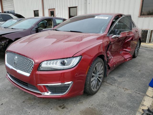 LINCOLN MKZ PREMIE 2017 with VIN 3LN6L5B98HR666296 - Photo from auction