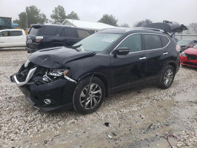 NISSAN ROGUE S 2015 with VIN 5N1AT2MV5FC904586 - Photo from auction