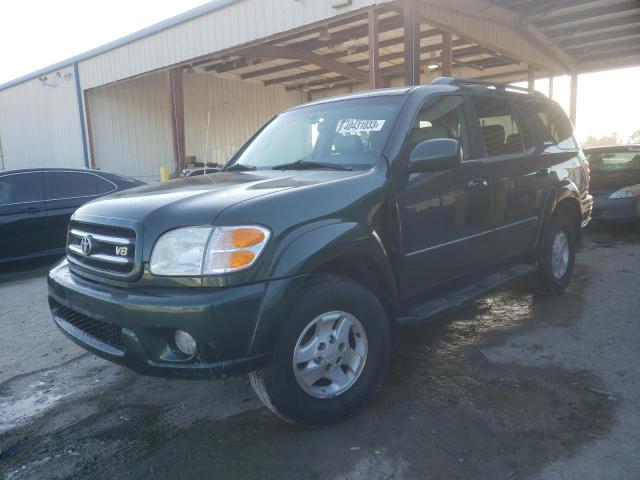 TOYOTA SEQUOIA LI 2002 with VIN 5TDBT48A92S101333 - Photo from auction