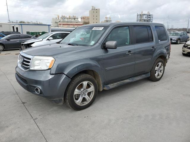 HONDA PILOT EXL 2012 with VIN 5FNYF3H59CB002399 - Photo from auction
