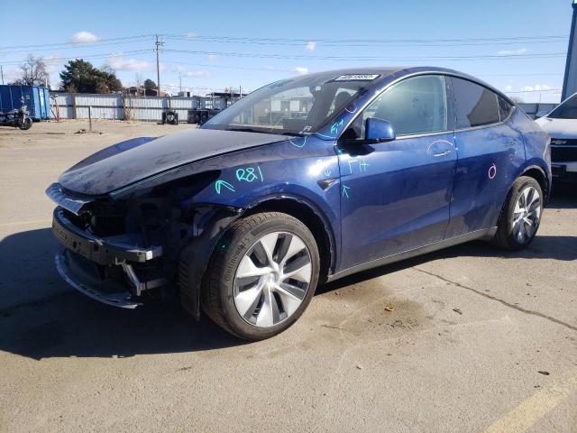 TESLA MODEL Y 2021 with VIN 5YJYGDEE4MF192167 - Photo from auction