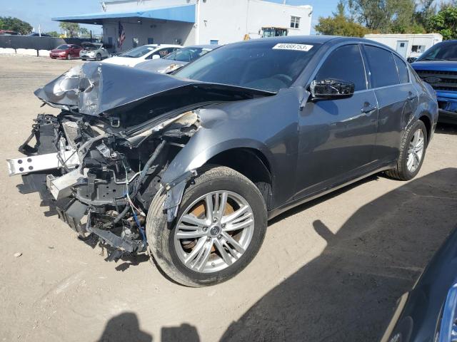 INFINITI G37 2012 with VIN JN1CV6AR1CM673040 - Photo from auction