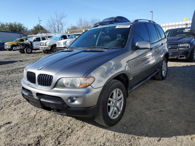 BMW X5 3.0I 2006 with VIN 5UXFA13536LY28831 - Photo from auction