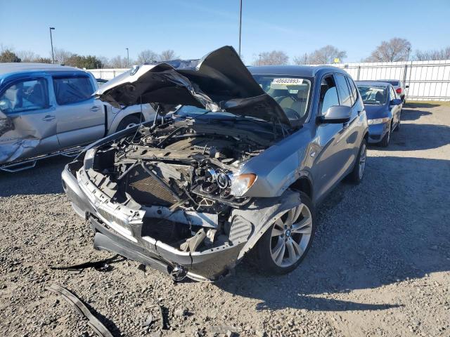 BMW X3 XDRIVE3 2014 with VIN 5UXWX7C57E0E82819 - Photo from auction