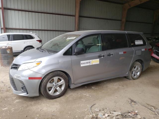 TOYOTA SIENNA L 2018 with VIN 5TDZZ3DC3JS949690 - Photo from auction