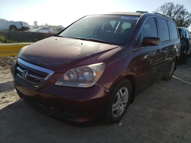 Photo 1 from auction – 2007 HONDA ODYSSEY EX with VIN 5FNRL38757B426943