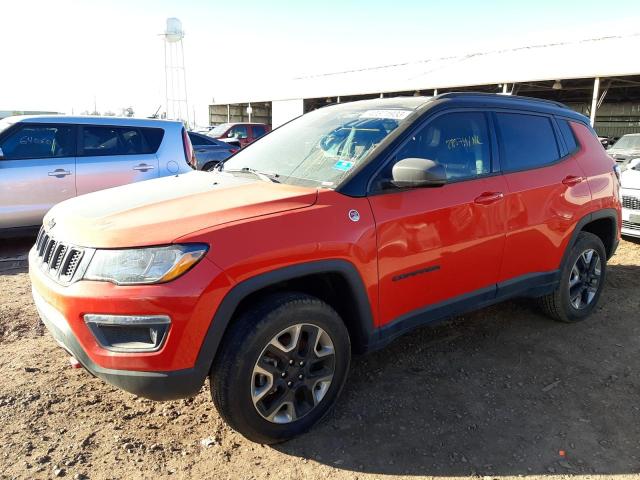 JEEP COMPASS TR 2018 with VIN 3C4NJDDB5JT410609 - Photo from auction