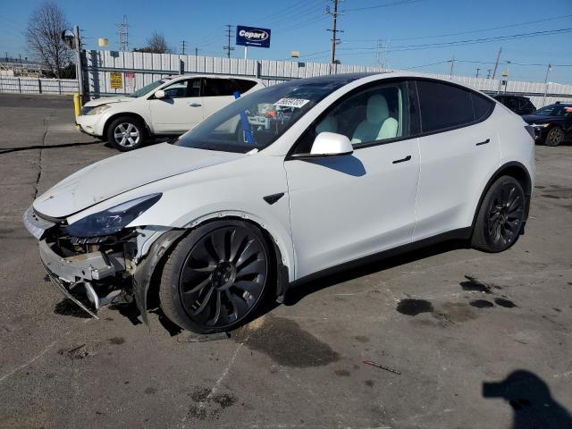 TESLA MODEL Y 2022 z numerem VIN 7SAYGDEFXNF493216 - Zdjęcie z aukcji