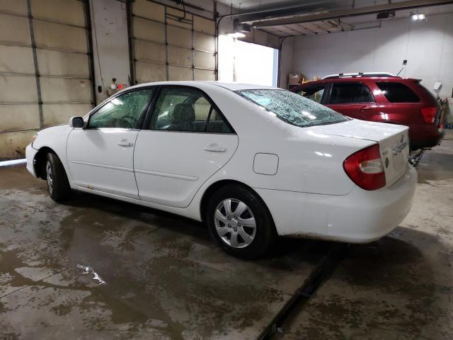 Photo 2 from auction – 2002 TOYOTA CAMRY LE with VIN JTDBE32K820089619