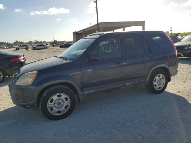 HONDA CR-V EX 2006 with VIN JHLRD78846C016680 - Photo from auction