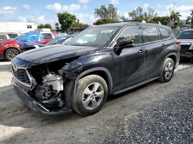 Photo 1 from auction – 2021 TOYOTA HIGHLANDER with VIN 5TDCZRAH3MS524080