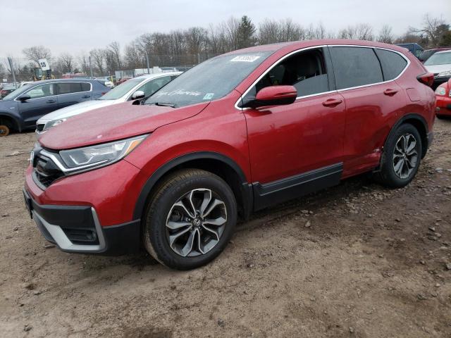 HONDA CR-V EX 2021 with VIN 5J6RW2H53MA010193 - Photo from auction