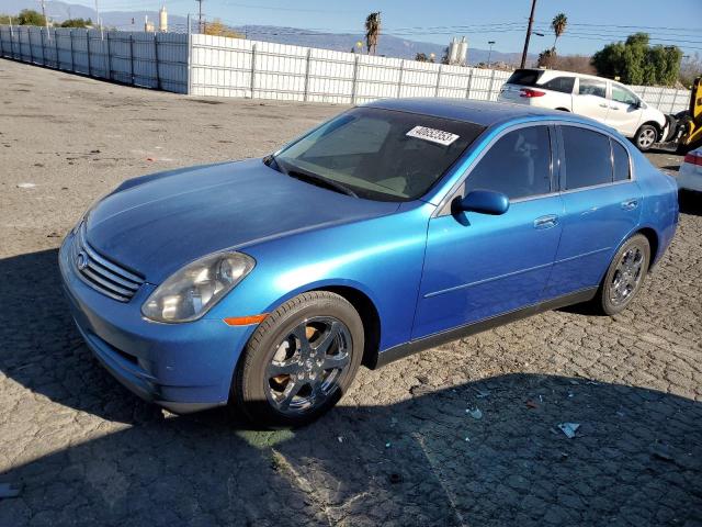 INFINITI G35 2003 with VIN JNKCV51E93M306020 - Photo from auction