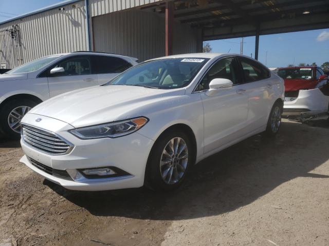 FORD FUSION SE 2017 with VIN 3FA6P0HD7HR114270 - Photo from auction