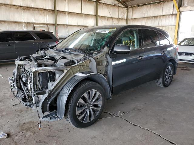 ACURA MDX TECHNO 2015 with VIN 5FRYD4H69FB029769 - Photo from auction