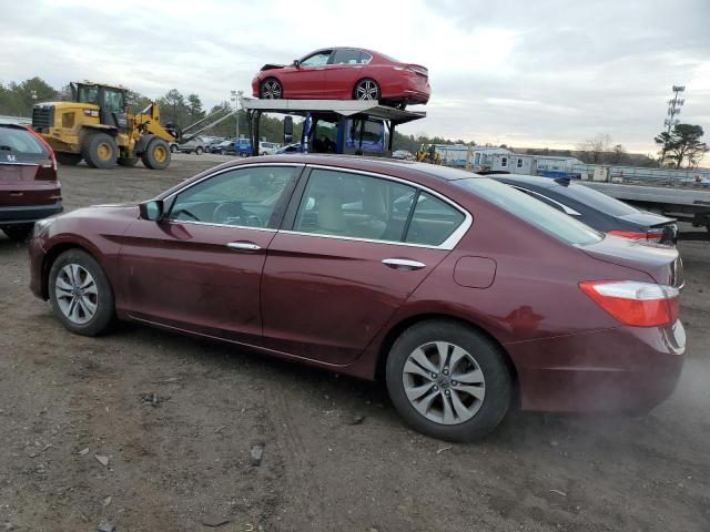 Photo 2 from auction – 2014 HONDA ACCORD LX with VIN 1HGCR2F39EA308626