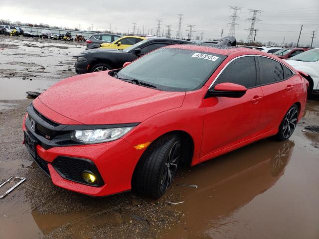 Photo 1 from auction – 2019 HONDA CIVIC SI with VIN 2HGFC1E52KH704812