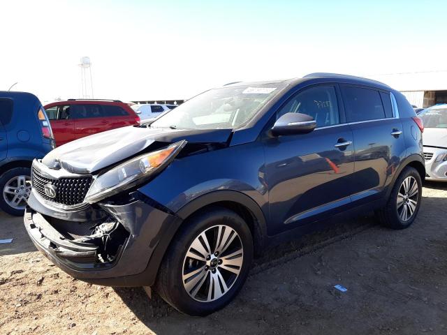 KIA SPORTAGE E 2016 with VIN KNDPC3AC0G7840359 - Photo from auction