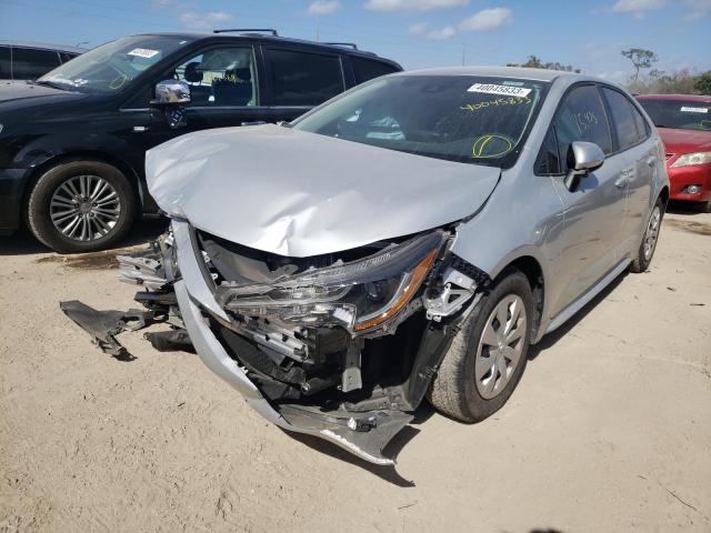 TOYOTA COROLLA L 2020 with VIN 5YFDPRAE5LP032223 - Photo from auction