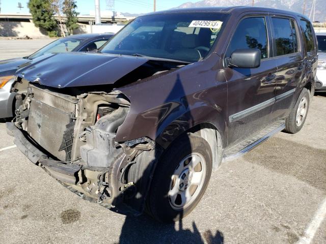 HONDA PILOT LX 2012 с VIN 5FNYF3H29CB002232 - Фото с аукциона