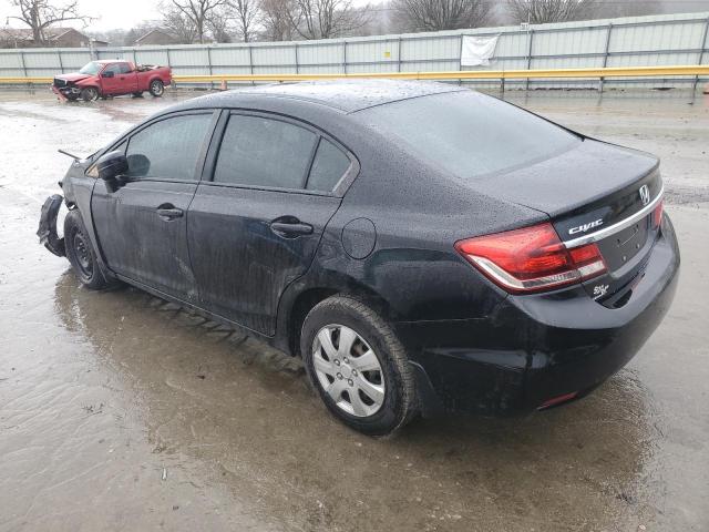 Photo 2 from auction – 2015 HONDA CIVIC LX with VIN 19XFB2F52FE061000