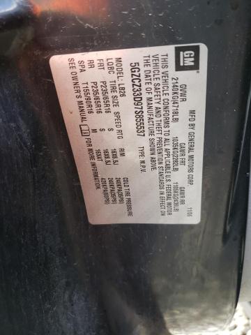 Photo 14 from auction – 2007 SATURN VUE with VIN 5GZCZ33D97S855537