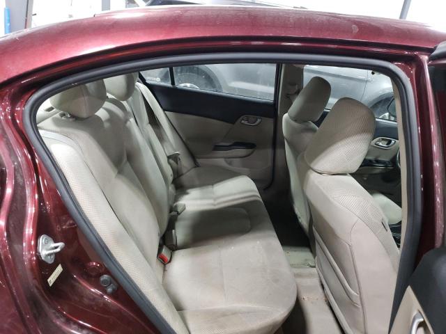 Photo 10 from auction – 2012 HONDA CIVIC LX with VIN 19XFB2F53CE002887