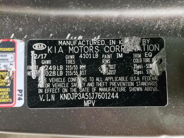 Photo 14 from auction – 2018 KIA SOUL + with VIN KNDJP3A51J7601244