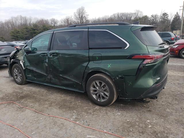 Photo 2 from auction – 2021 TOYOTA SIENNA LE with VIN 5TDBRKEC5MS024309