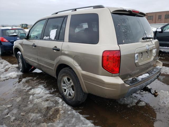 Foto 2 de la subasta – 2005 HONDA PILOT EX con VIN 5FNYF18425B037512
