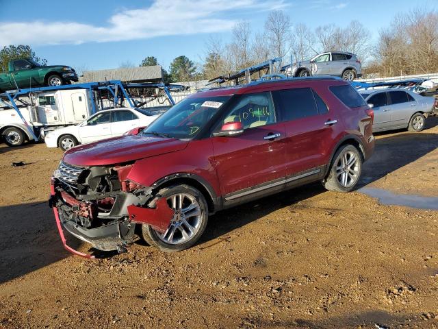 FORD EXPLORER L 2017 with VIN 1FM5K7F80HGA01654 - Photo from auction