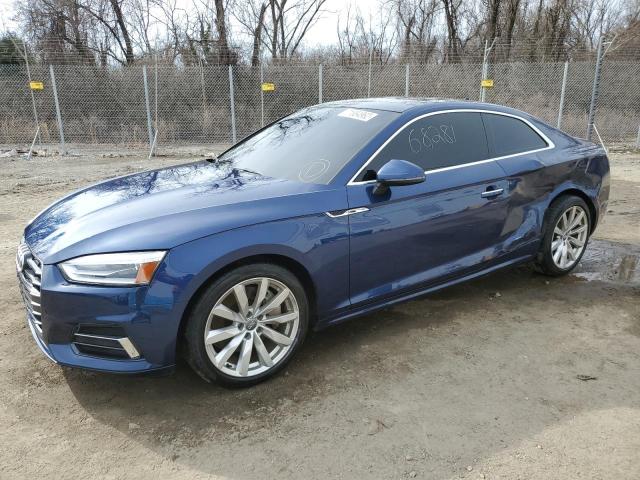 AUDI A5 PREMIUM 2018 with VIN WAUNNAF53JA017206 - Photo from auction