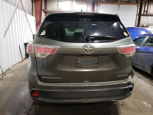 Photo 6 from auction – 2016 TOYOTA HIGHLANDER with VIN 5TDJKRFH8GS321419