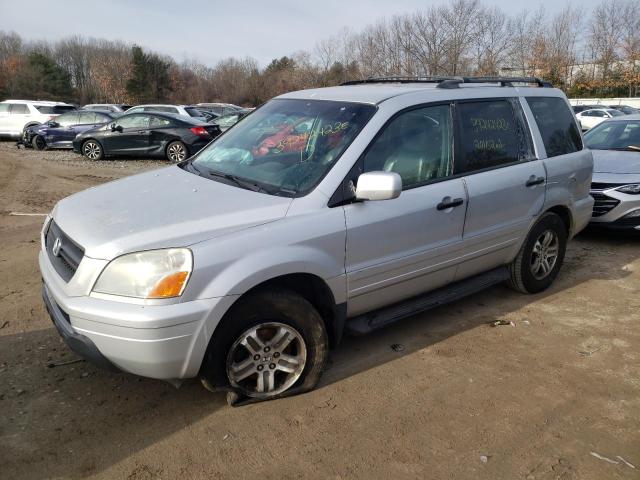 HONDA PILOT EXL 2004 with VIN 2HKYF18594H504370 - Photo from auction