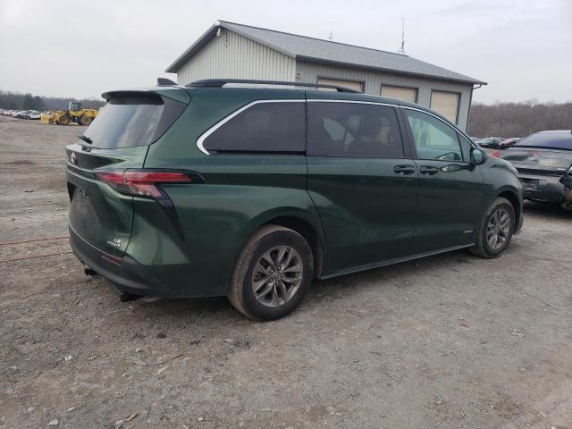 Photo 3 from auction – 2021 TOYOTA SIENNA LE with VIN 5TDBRKEC5MS024309