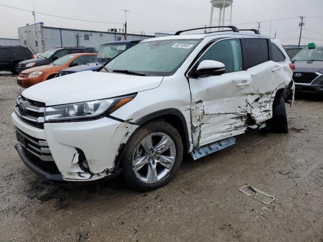 TOYOTA HIGHLANDER 2019 with VIN 5TDDZRFH2KS963894 - Photo from auction