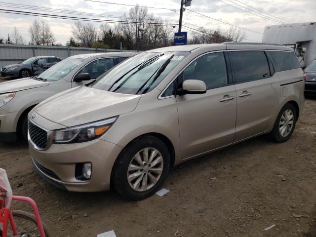 KIA SEDONA EX 2015 with VIN KNDMC5C17F6059403 - Photo from auction