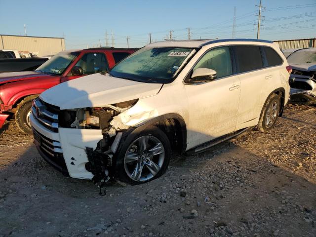 TOYOTA HIGHLANDER 2018 with VIN 5TDYZRFH0JS263839 - Photo from auction