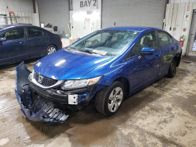 HONDA CIVIC LX 2014 with VIN 19XFB2F52EE059780 - Photo from auction