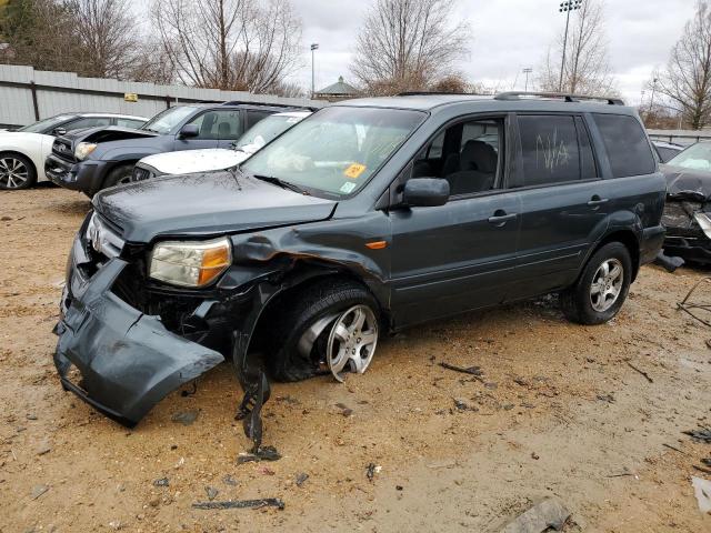 HONDA PILOT EX 2006 with VIN 5FNYF18426B010196 - Photo from auction